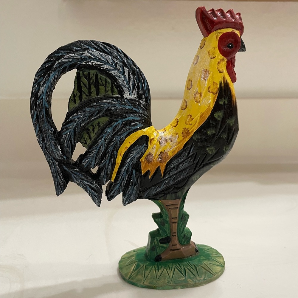 🌺Hand Carved And Hand Painted Roster